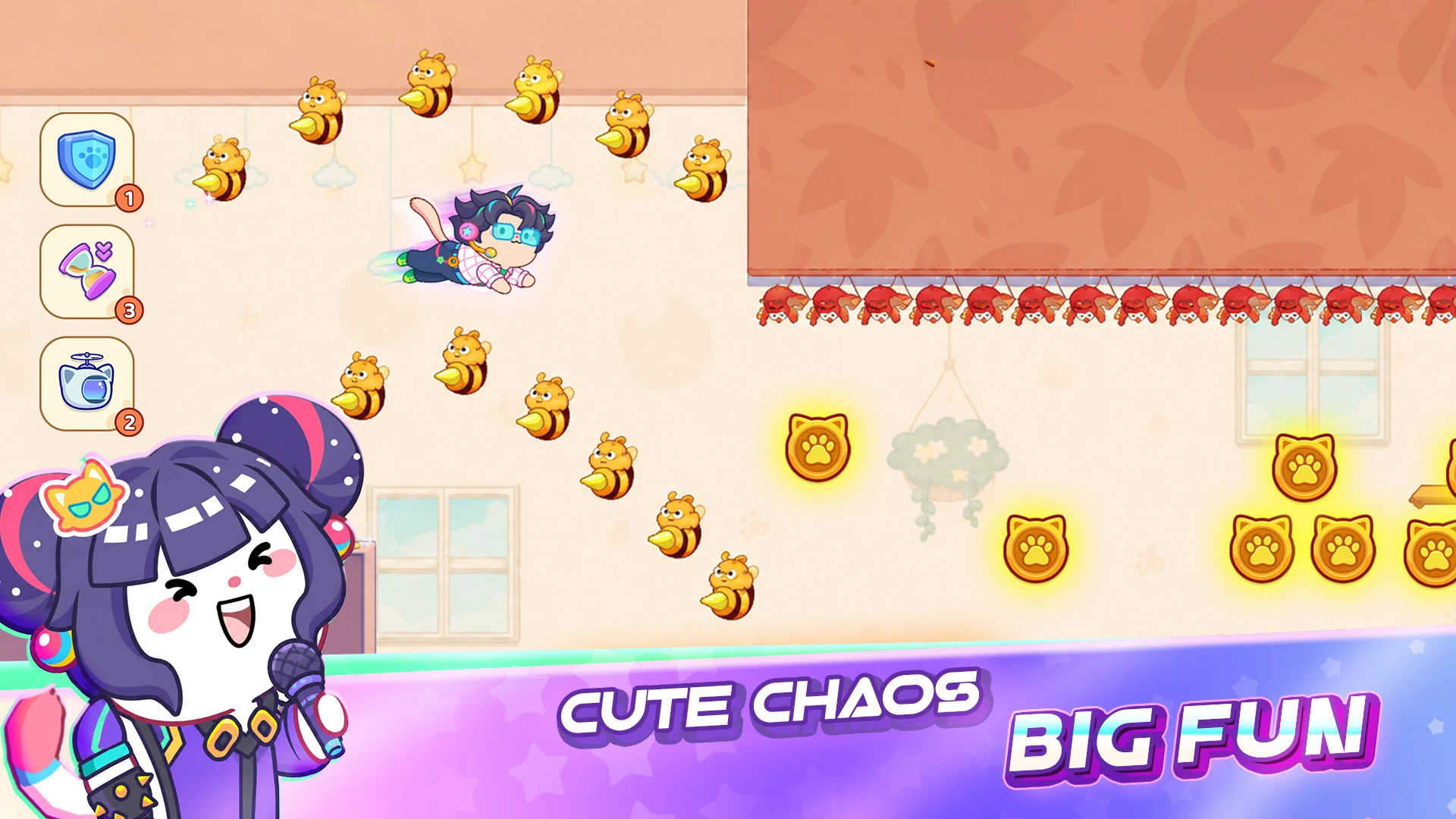 Cat Dash: Cute Cat Music Game screenshot